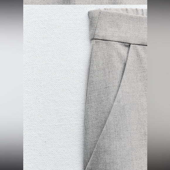 NTW Zara straight leg gray pants - Picture 6 of 6
